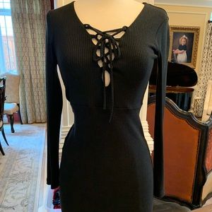Brand Top Chic black tight dress